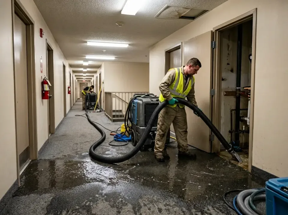 multi-unit-apartment-hallway-f-005 — frequently asked questions, Emergency Burst Pipe Water Extraction & Removal in Erie, CO